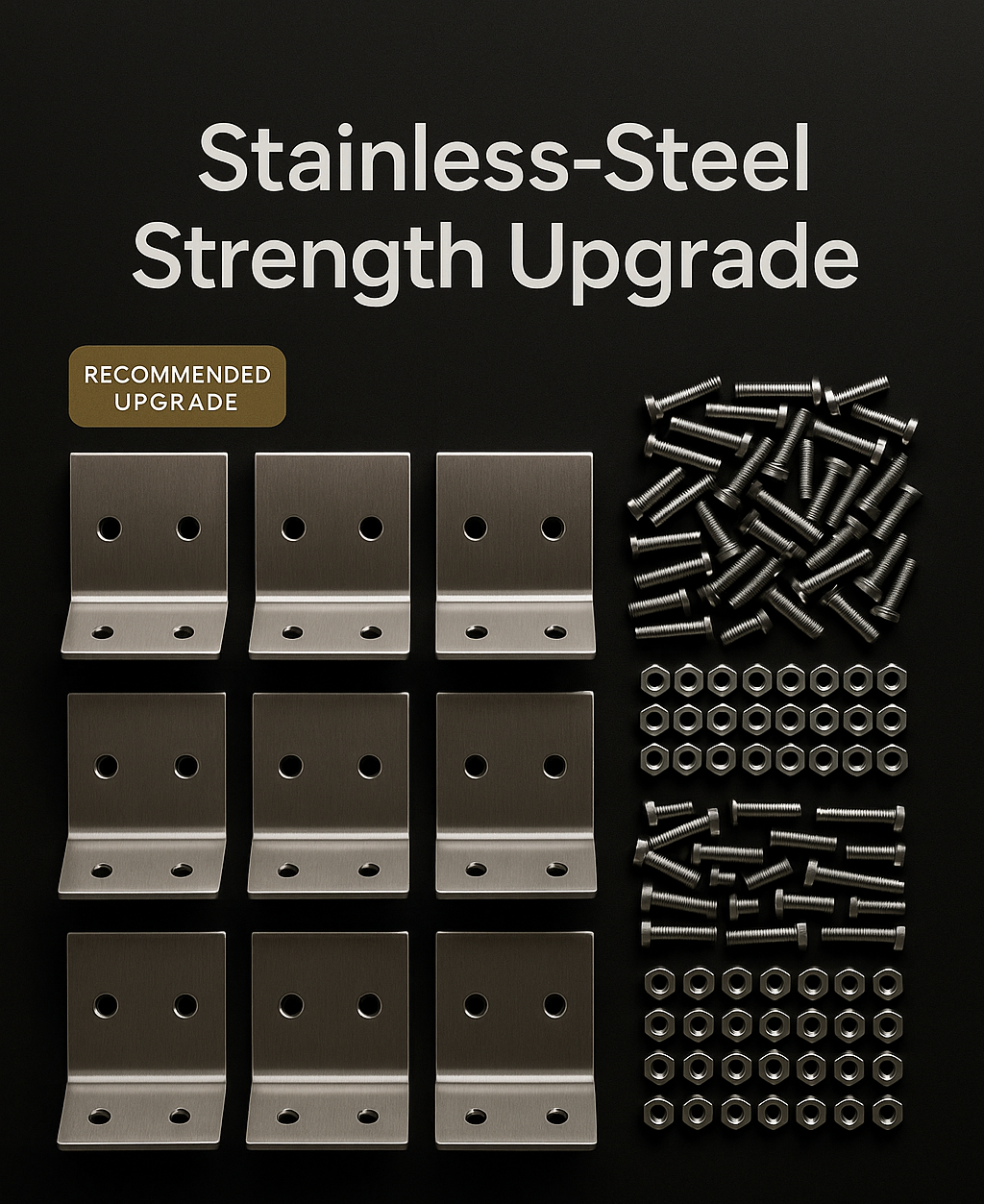 GeoDomeX Standard Stainless Steel Upgrade