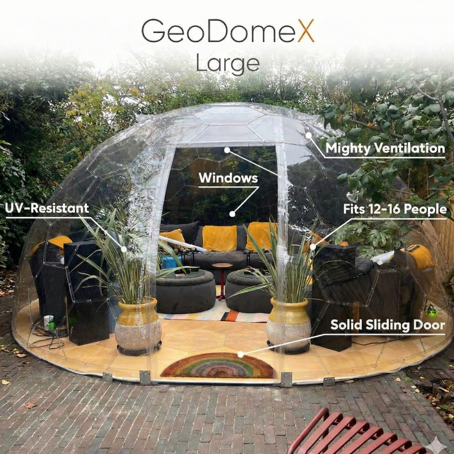 GeoDomeX - Your All-Season Outdoor Sanctuary